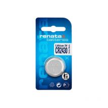 Swatch Group - Pile bouton lithium blister CR2430 3V 285mAh - Renata