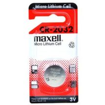 Cfp-compagnie Francaise De Protection - Maxell Pile Bouton Cr2032, La Pièce (103040.)