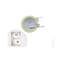 Panasonic - Pile bouton lithium blister BR2032/VCN 3V 190mAh