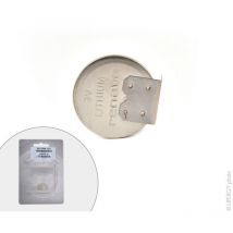 Swatch Group - Pile bouton lithium blister CR2032 mfr rh 3V 225mAh - Renata