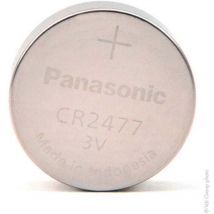 Panasonic - pile bouton lithium CR2477/BN 3V 1AH enix energies PBL6417