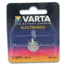 VARTA - 1 pile bouton - 160 mAh SR44 - Ce produit de marque VARTA est neuf.