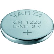 1 pile bouton - 35 mAh CR1220 - Ce produit de marque est neuf. - Varta