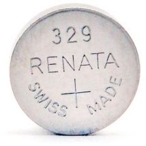 Swatch Group - Pile bouton oxyde argent 329 1.55V 37mAh - Renata
