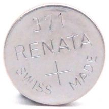 Swatch Group - Pile bouton oxyde argent 371 1.55V 40mAh - Renata