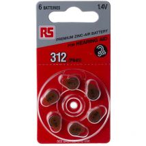 Pile bouton PR41 Rs Pro 1.4V, 7.9mm ( Prix pour Paquet de 6 )
