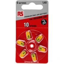 Pile bouton PR70 RS PRO, 1.4V, 5.8mm ( Prix pour Paquet de 6 )