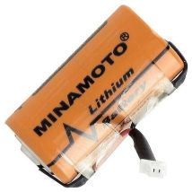 Iseo City - Pile lithium 2/3 aa 3,6 Volts avec son câble de connection pour Libra