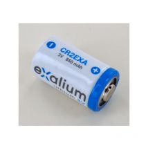 Pile lithium 3V 0.85Ah CR15270, KCR2, CR17355 Exalium CR2EXA