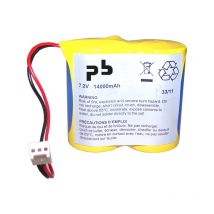 Pile Lithium pour alarme 7.2V 14Ah - BATLI02