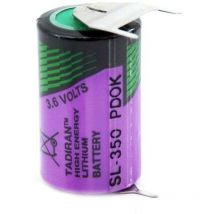 Pile lithium SL-350/PTP 1/2AA 3.6V 1.2Ah 3PF - Tadiran