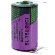 Pile lithium SL-750/PT 1/2AA 3.6V 1.1Ah 3PFR - Tadiran
