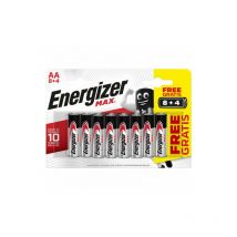 Blister 8 + 4 piles max type lr6 (aa) Energizer