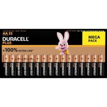 Pile LR6 (aa) Duracell Plus-AA BP32 alcaline(s) 1.5 v 32 pc(s) Y071122