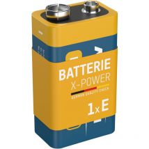 Pile alcaline 9V X-Power (1 pce) - Ansmann