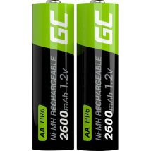 Green Cell - Hr6 Pile Rechargeable Lr6 (aa) Nimh 2600 Mah 1.2 V 2 Pc(s) Y336172