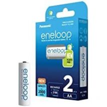 Panasonic - Pile rechargeable LR6 (aa) NiMH eneloop eneloop HR06 2000 mAh 1.2 v 2 pc(s)