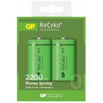 Piles Recharg c 2200mah X2 bm - GP