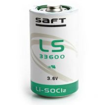 Pile Saft LS33600 - d - Lithium - 3,6V - 16,5Ah