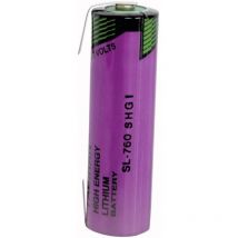 Hoffmann - Pile spéciale LR6 (aa) lithium Tadiran Batteries SONSL760T cosses à souder en u 3.6 v 2200 mAh 1 pc(s)