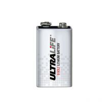 Pile UltraLife lithium 9V PP3 1.2Ah - BATLI10.