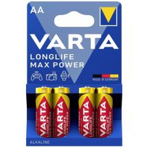 Pile LR6 (aa) alcaline(s) Varta 4706101404 longlife Max Power aa Bli 4 2900 mAh 1.5 v 4 pc(s)
