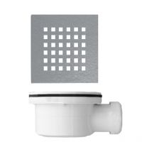 Piletta e Copripiletta Grigio per piatti doccia in Resina