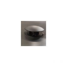 Piletta lavabo click-clack universale nero opaco senza troppopieno pancy
