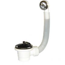 Piletta per lavello resina con tappo ton. D70 11/2