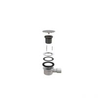 Piletta per piatti doccia trigono inox Diam. 90 Bonom