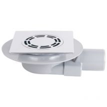 PILETTA SIFONATA INGOMBRO RIDOTTO PIASTRA QUADRA SENZA TELO cm 15x15 TEA