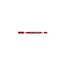 Permanentmarker Twin Marker BeGreen 0,4 und 0,8mm rot