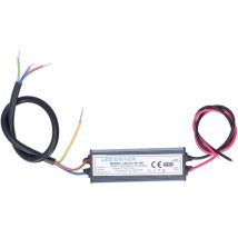 Pilote LED DIY Entrée AC95-265V Sortie DC75-126V 300mA Alimentation Transformateur d'éclairage avec câbles