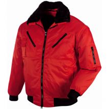 Piloten-Jacke oslo rot l 4172 - Texxor