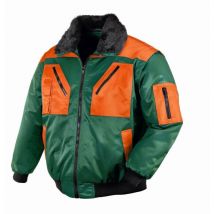 Pilotenjacke oslo teXXor 4178 grün/orange Gr.3XL