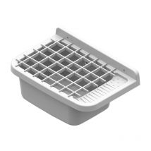 Bac de lavage en résine pour extérieur jardin avec grille Jab 50