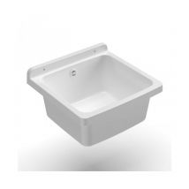 Bassins mural en résine mini blanc - Mongardi