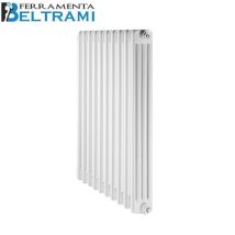 DL Radiators – Radiatore tubolare in acciaio 4 colonne – Altezza 670 mm, Interasse 600 mm, Capacità 1.3 litri