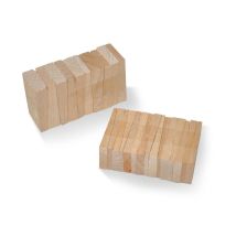 Cunei In Legno – Blister 25 Pezzi – Due Spessori – Giardino e Piscine