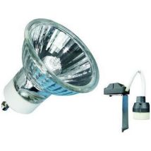 Elro - Gu35 Kit Bulb And Wiring Spot Halogen Gu10 35w Warm 1200lm - Grey