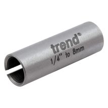 Trend - Riduttore Pinza, Da 6.35mm A 8mm Per Frese Con Gambo Piccolo, Clt/slv/638