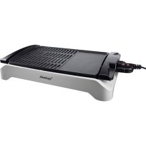 Steba Elektrogrill VG 101 – 2000 Watt – Grillfläche 43 cm – Temperaturregler – Tischgrill schwarz/grau