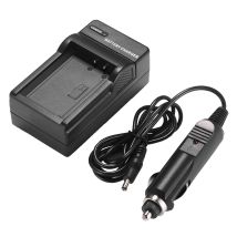 Amsahr - Grade A Celle Della Batteria E Caricabatteria Digitale Con Tecnologia Smart, Ingresso: Ac 100 – 240 V, 50/60hz/uscita: Dc 12 V, 600 Mah Per 