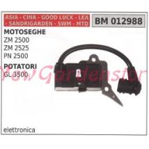 Bobina De Encendido Cina Para Zm 2500 2525 Pn 2500 Power Saws Gl 3500 012988