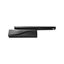 Iseo Cavers - Iseo 375150015 Door Closer Is115 Black With Sliding Arm Force 2-4 Ce - Opening Brake
