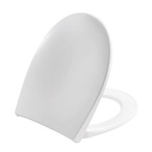 Pressalit - Scandinavia Abattant Softclose Quickrelease Inox Charnières Blanc