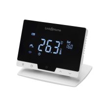 Link2Home – Smart Thermostat – Control Heating via App – 3.8" LCD Screen – Temperature Range 5°C to 35°C – Up to 100m Range