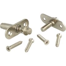 Siso Lamellendrehbeschlag, Drehgelenk Für Für 22 Mm Lamellen Raumteiler, 360 Grad Drehbar, Höhenverstellung 4-20mm, Stahl Verzinkt