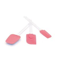 Set 3 Spatole Silicone Rosa