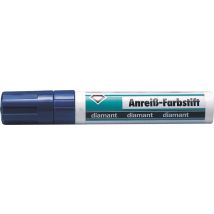 Anreißfarbstift – Blau – schnelltrocknend, gut haftend, leicht entfernbar – DIAMANT